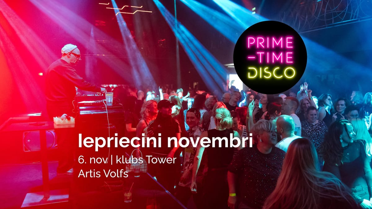 Prime-Time Disco: lepriecini novembri 🤗
