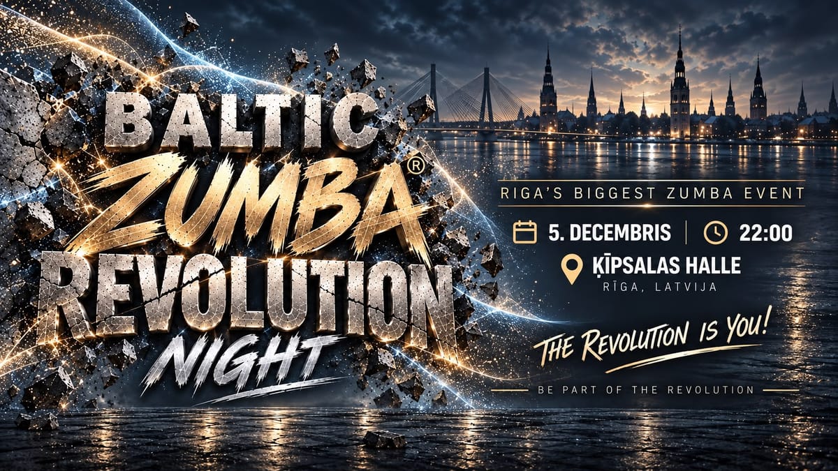 Baltic ZUMBA Revolution Night 2026