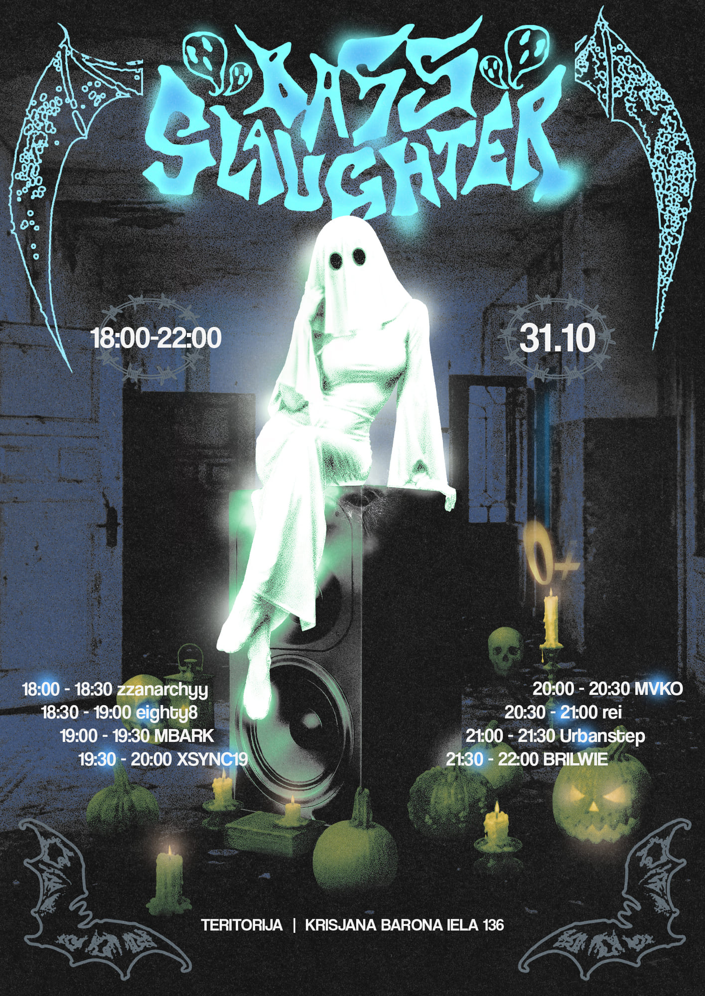 BASS SLAUGHTER session 7 (HALLOWEEN NIGHTMARE) - Evening