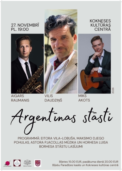 Koncertprogramma “ARGENTĪNAS STĀSTI”