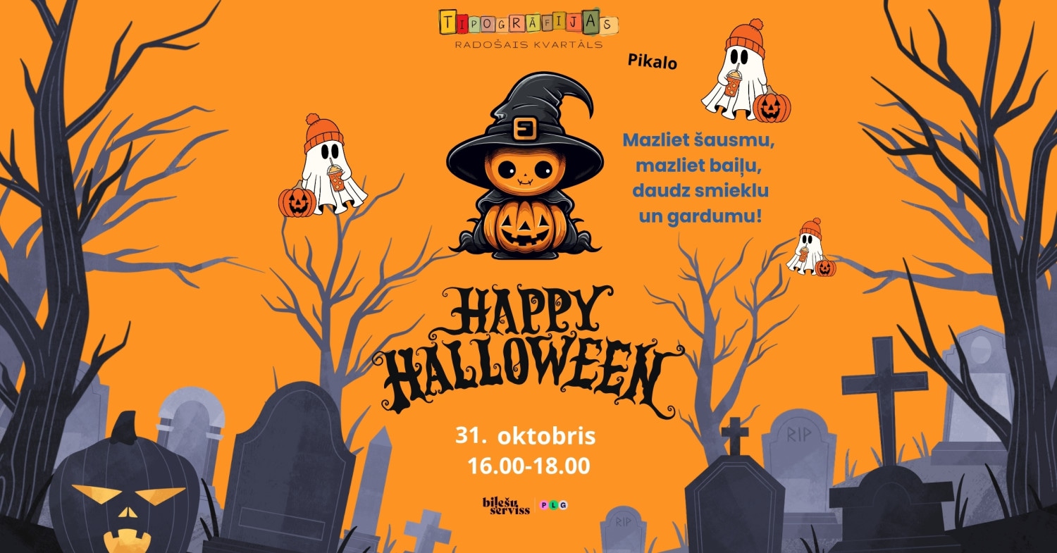 Helovīns Tipogrāfijas radošajā kvartālā