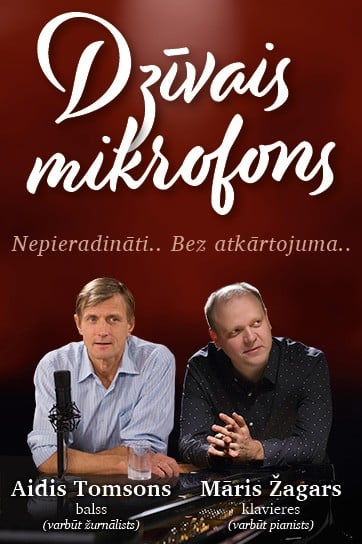 DZĪVAIS MIKROFONS | Aidis Tomsons un Māris Žagars
