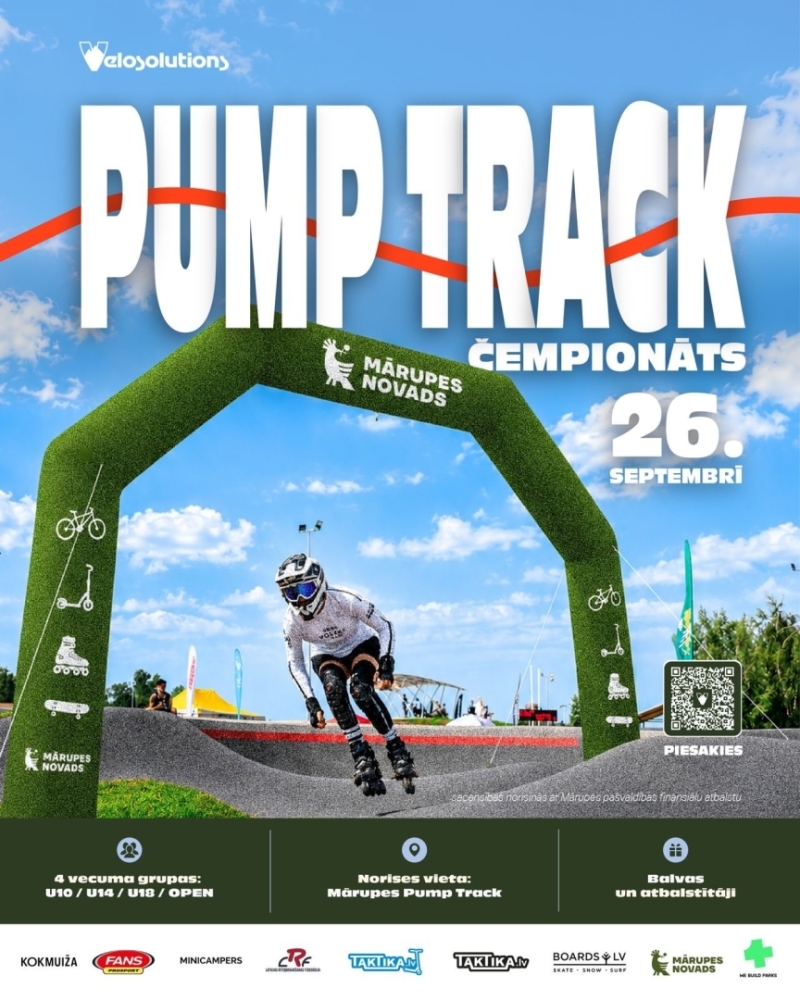 Latvijas Pumptrack čempionāts Tīrainē