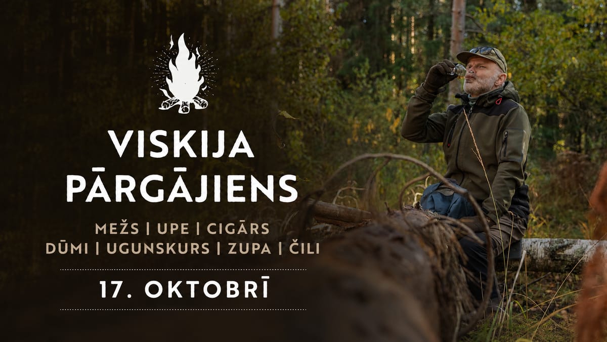 Viskija Pārgājiens Dzērienu Meistarklašu grupas biedriem 17.10.26.