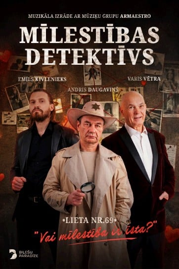 MĪLESTĪBAS DETEKTĪVS muzikāla izrāde