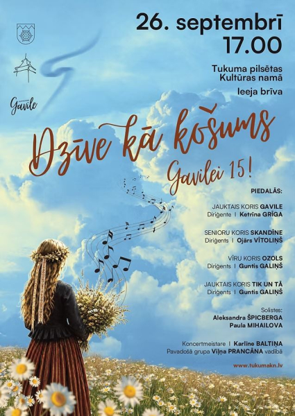 "Dzīve kā košums", korim "Gavile" 15