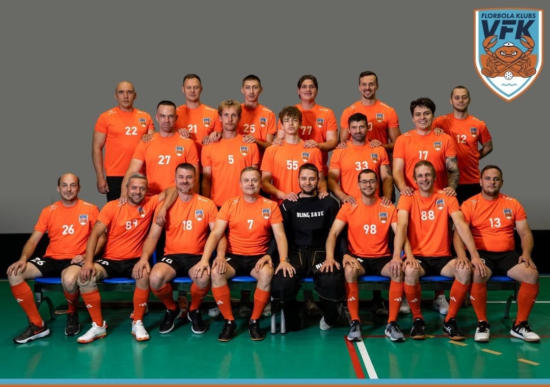 Latvijas florbola čempionāta 2. līgas spēle VFK/Ventspils pret FBK Baloži/tiekamies.lv