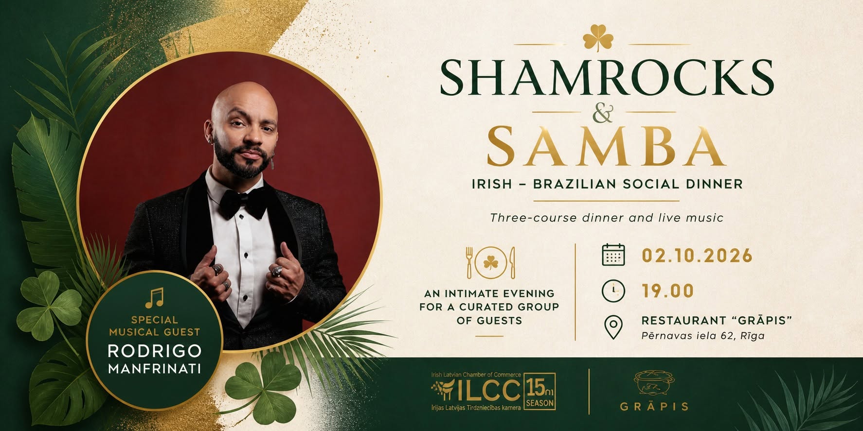 Irish–Brazilian Social Dinner in Riga