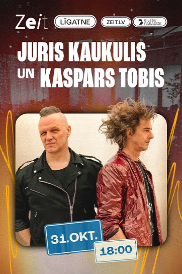 JURIS KAUKULIS UN KASPARS TOBIS | Zeit Radošais Kvartāls