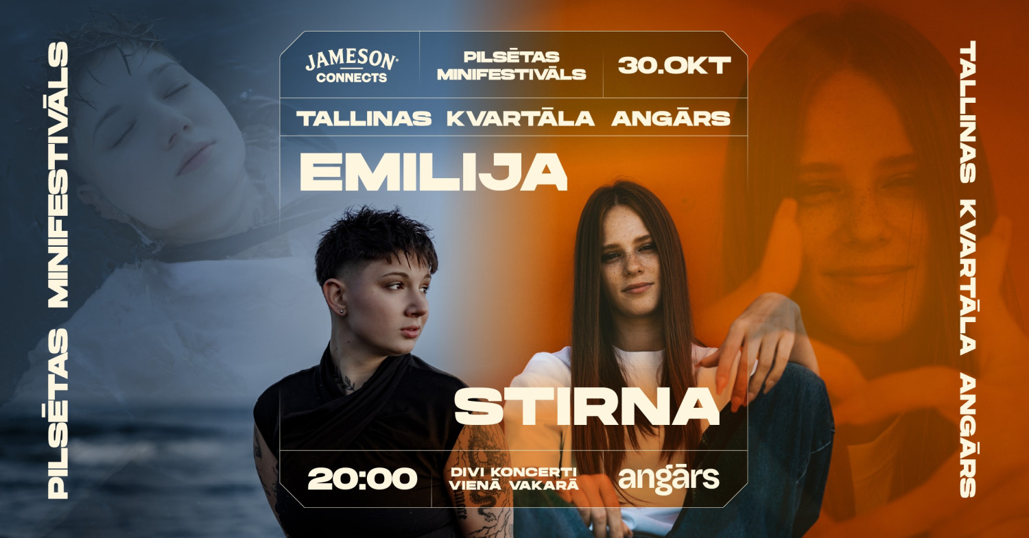Pilsētas minifestivāls: Stirna un Emilija