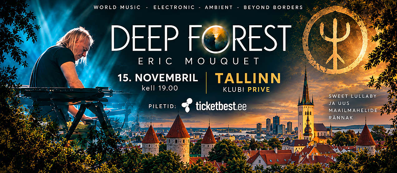 DEEP FOREST Live Machine Tour | Tallinn