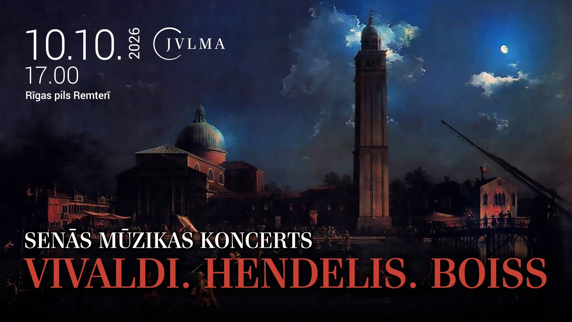 Senās mūzikas koncerts “Vivaldi. Hendelis. Boiss”