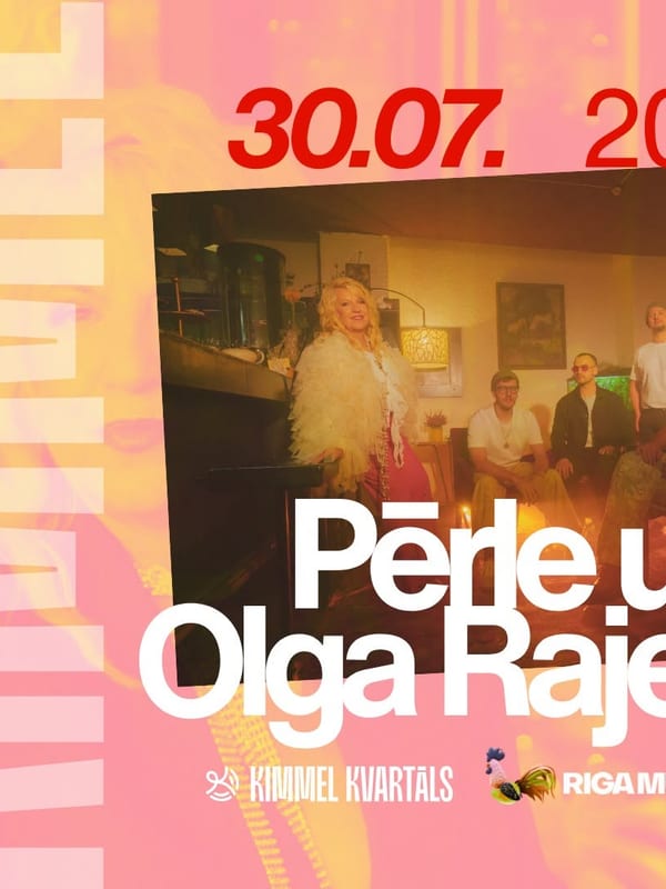 Olga Rajecka un grupa Pērle Kimmel Kvartālā