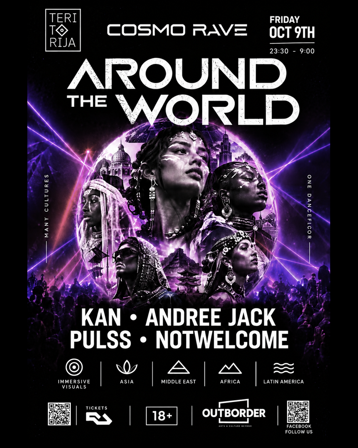 COSMO RAVE: AROUND THE WORLD