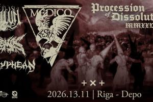 MEDICO PESTE // SISYPHEAN // NIHILVM // EREMOS IX // RIGA