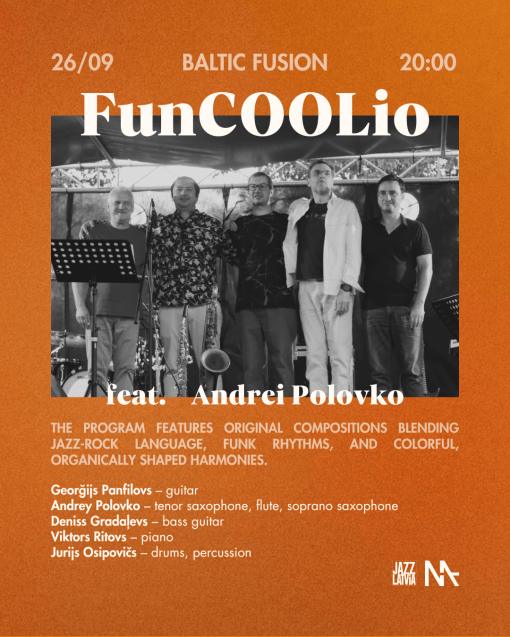 Baltic Jazz/Funk Fusion | FunCOOlio feat. A. Polovko