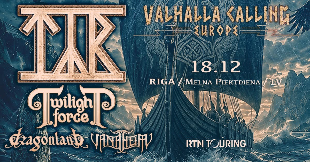 Týr (Fo) / Twilight Force (Se) / Dragonland (Se) / Vanaheim (Nl)