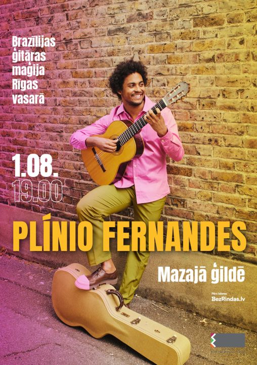 PLÍNIO FERNANDES | Brazīlijas ģitāras maģija Rīgas vasarā