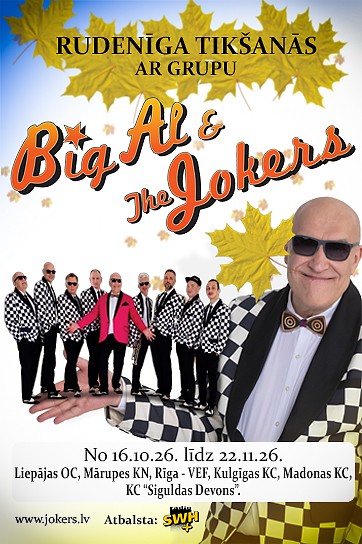 Rudenīga tikšanās ar Grupu BIG AL & THE JOKERS