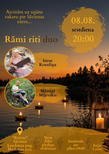 Muzikālais ceļojums "Elpo zeme. Elpo debess"
