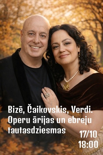 Bizē, Čaikovskis, Verdi. Operu ārijas un ebreju tautasdziesmas