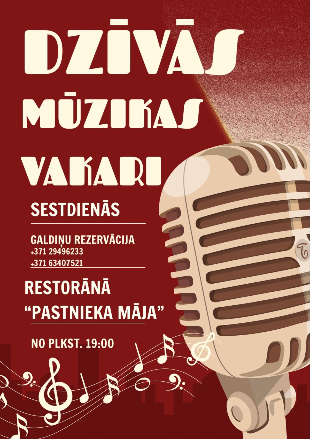 Dzīvās mūzikas vakars