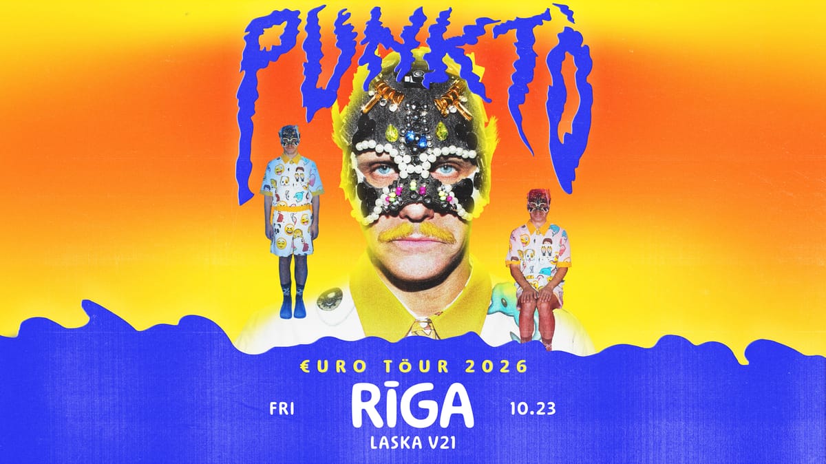 punktò  - RĪGA (€URO TOUR 2026)