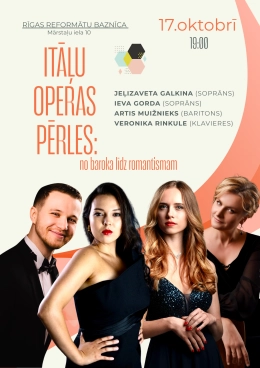 Koncerts «Itāļu operas pērles»