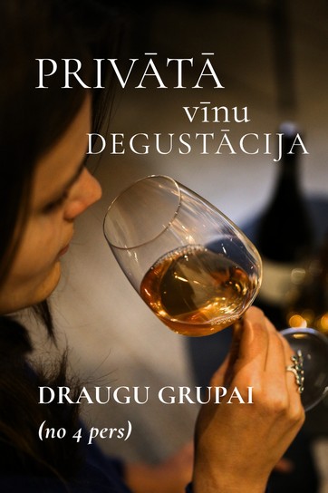 Premium vīnu degustācija draugiem (4 personām)