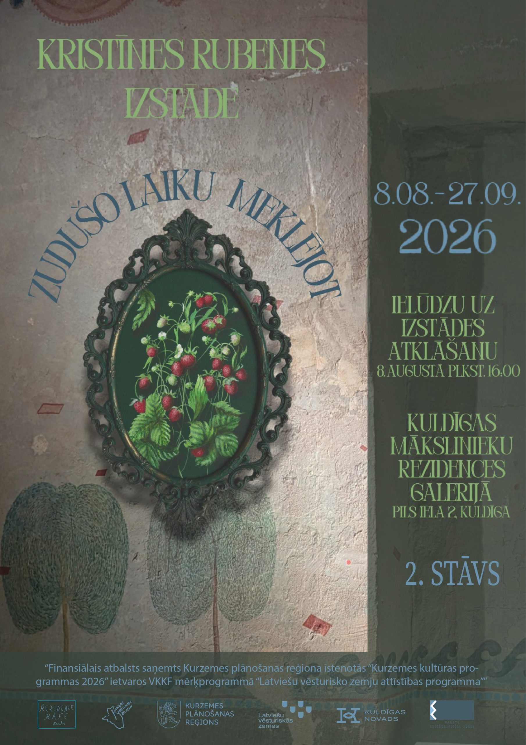 Kristīnes Rubenes izstāde “Zudušo laiku meklējot”