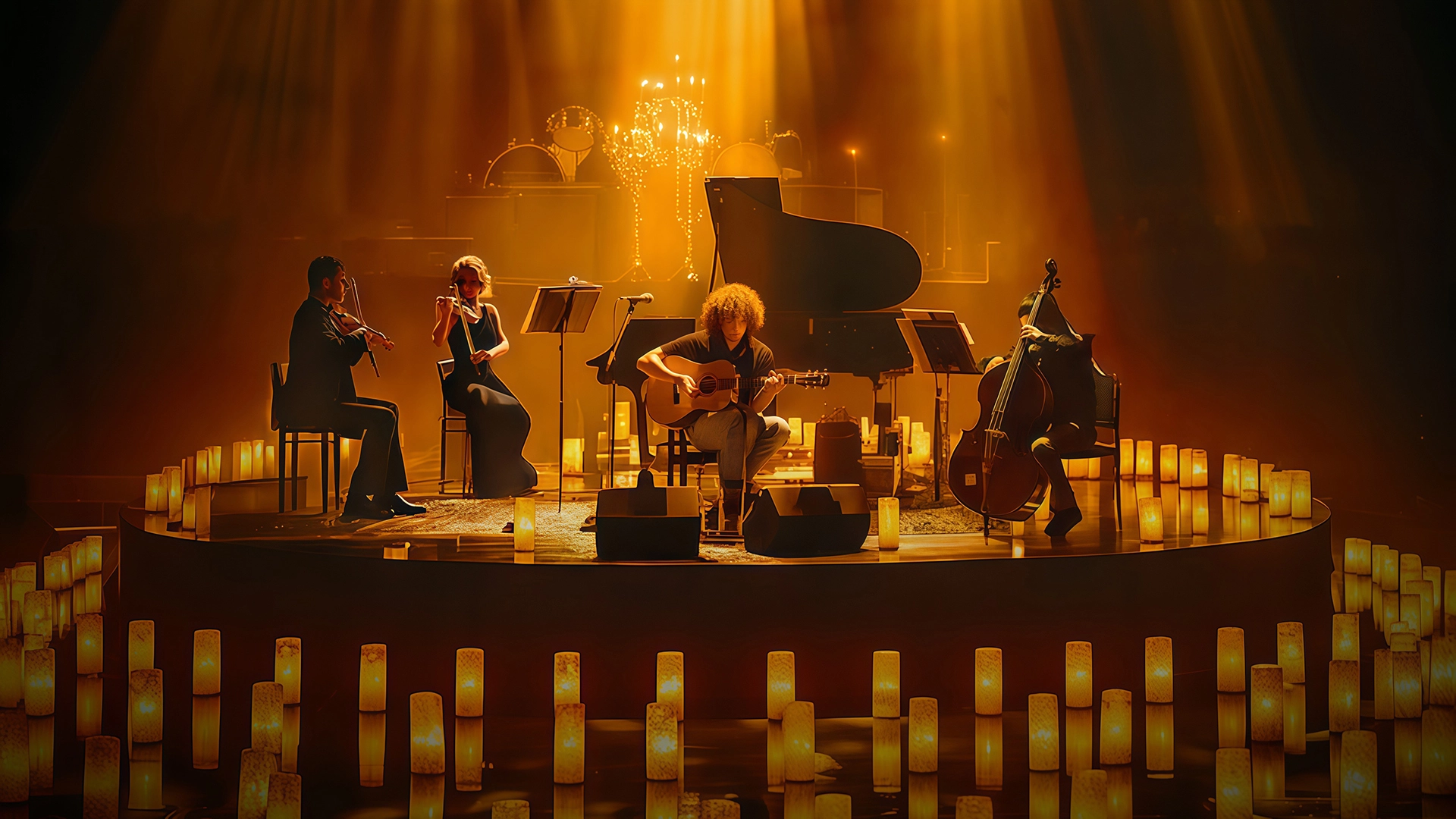 ROCK BALLADS BY CANDLELIGHT