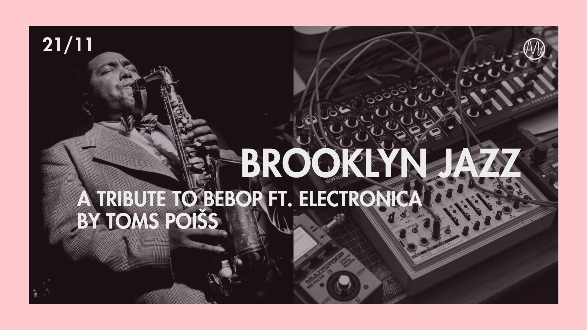 BROOKLYN JAZZ | A Tribute to Bebop ft. Electronica by Toms Poišs