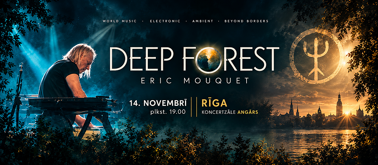 DEEP FOREST Live Machine Tour | Riga