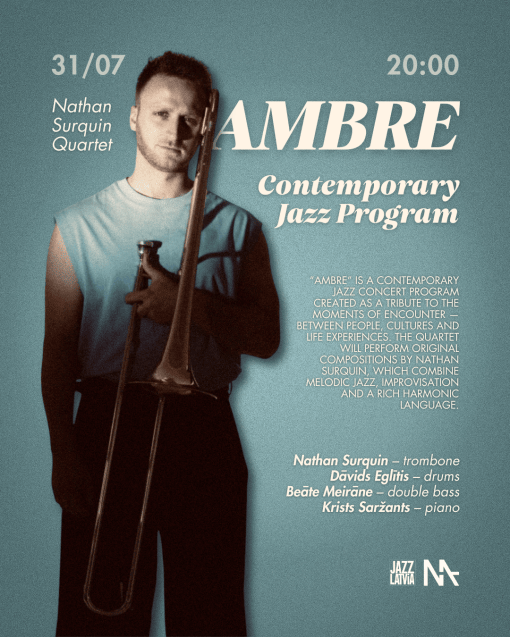 Nathan Surquin Quartet | Contemporary Jazz Programm 'Ambre'