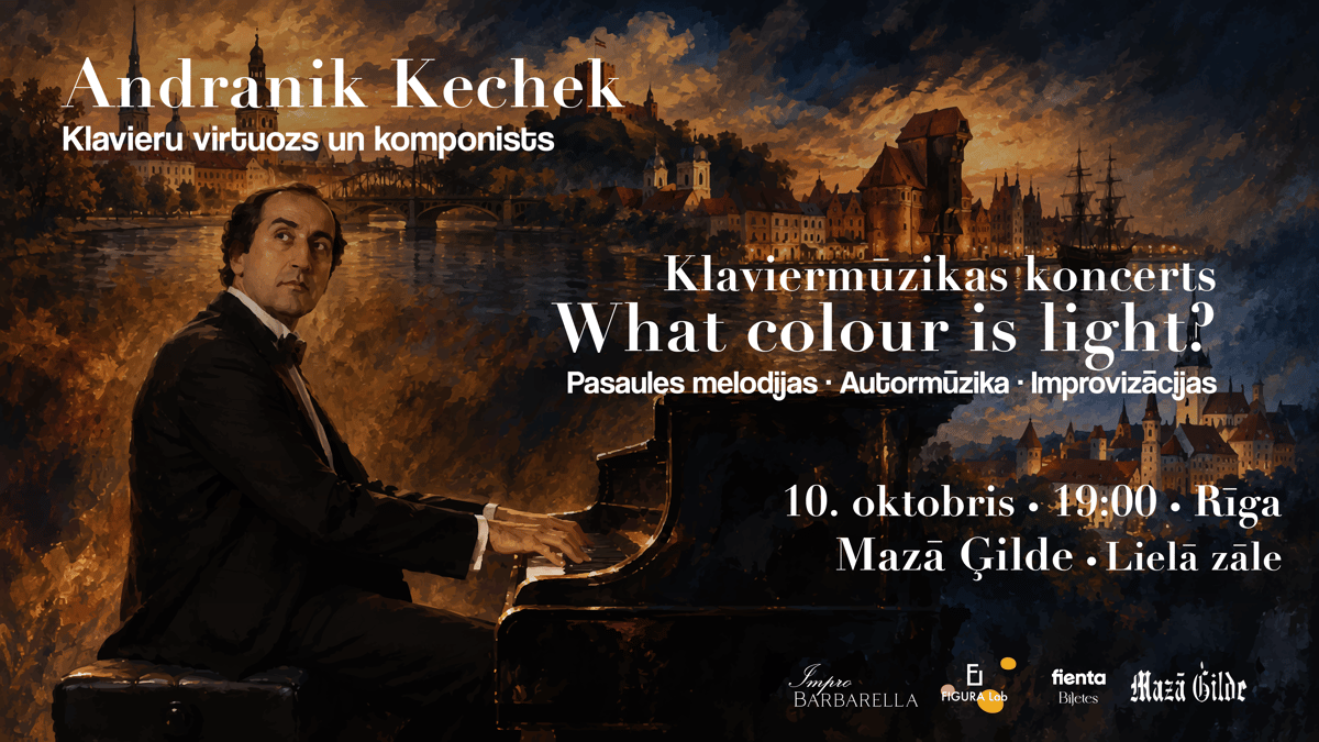 Klaviermūzikas vakars «What colour is light?» | Andranik Kechek