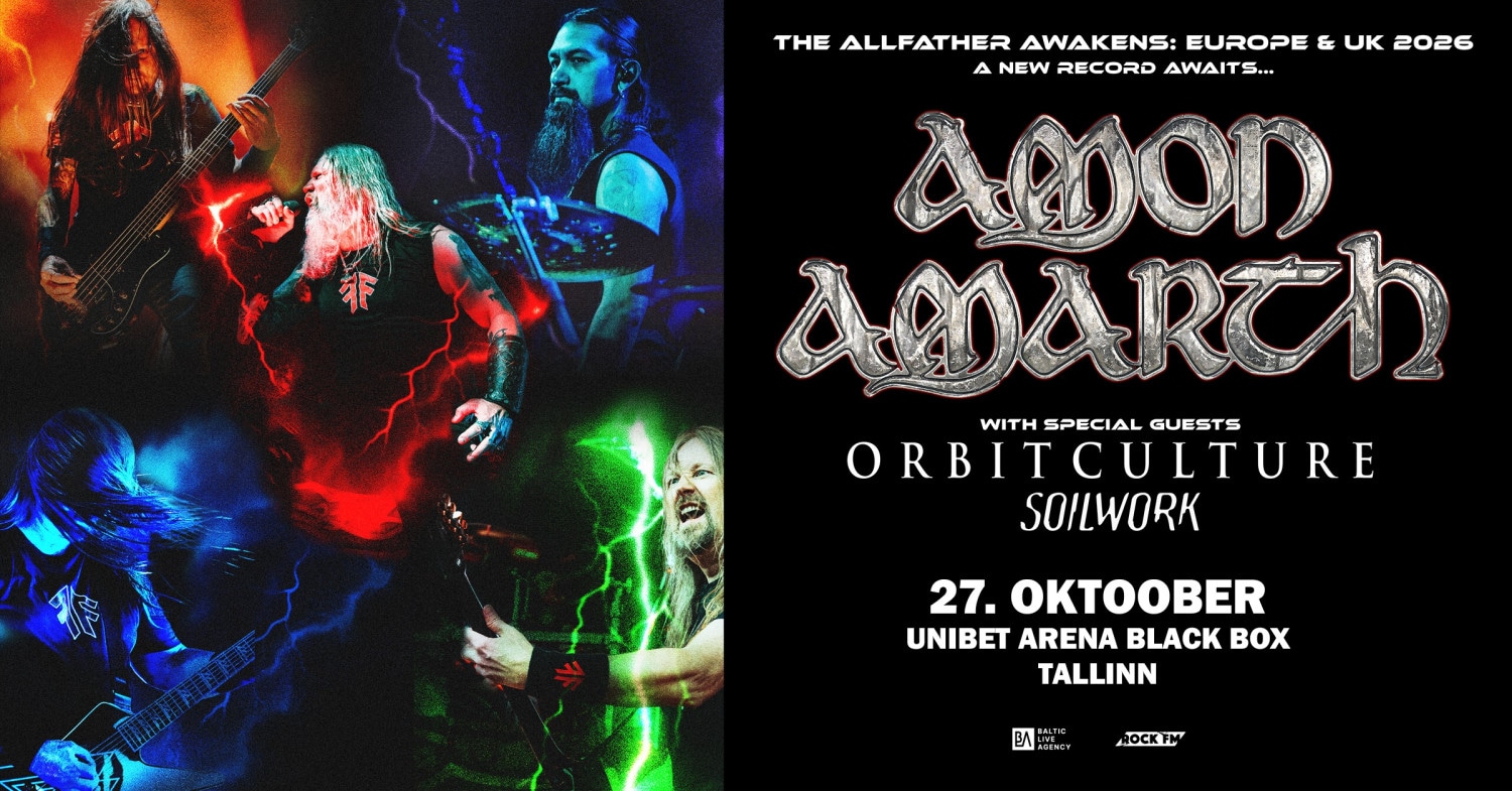 Amon Amarth + Orbit Culture + Soilwork 2026