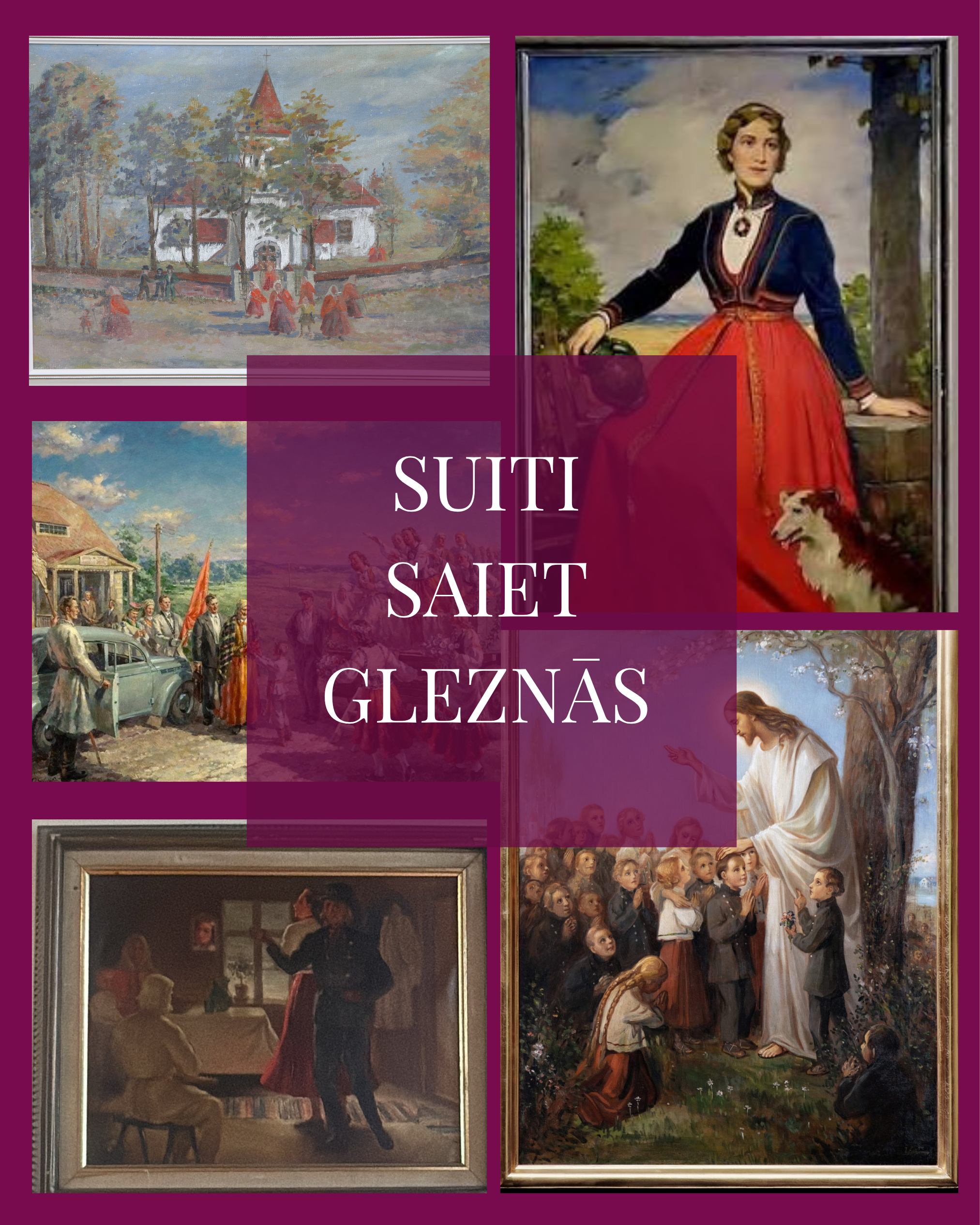 Izstāde “Suiti saiet gleznās”