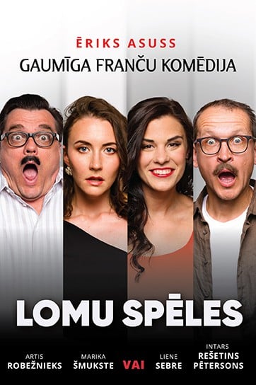 LOMU SPĒLES. Gaumīga franču komēdija