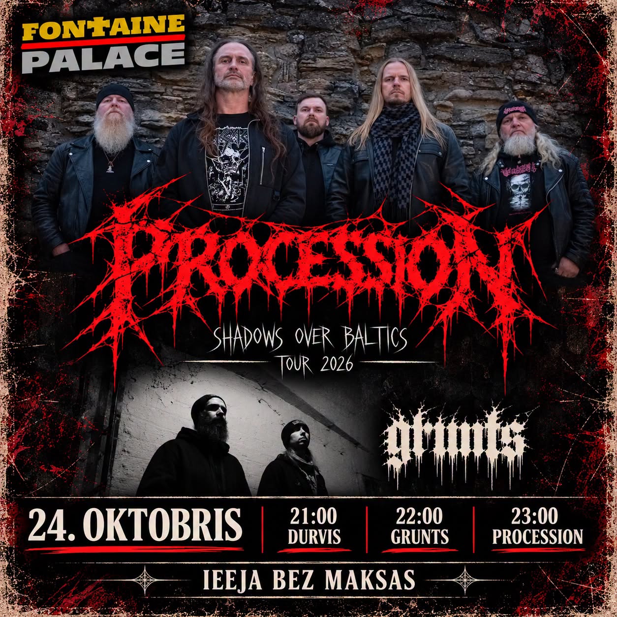 PROCESSION (LV) • GRUNTS (LV)